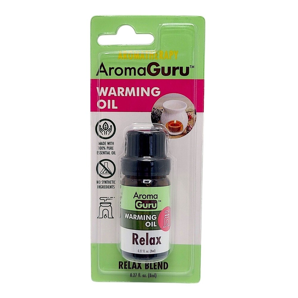 (3) Aromatherapy Warming Essential Oil Relax Blend - Natural Lavender Eucalyptus